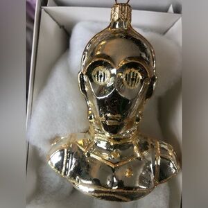 Christopher Radko Star Wars 1998 C-3PO Gold Robot Ornament